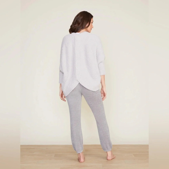 BAREFOOT DREAMS CozyChic® Shrug Cardigan Sweater Oyster Size L/XL - Picture 11 of 12